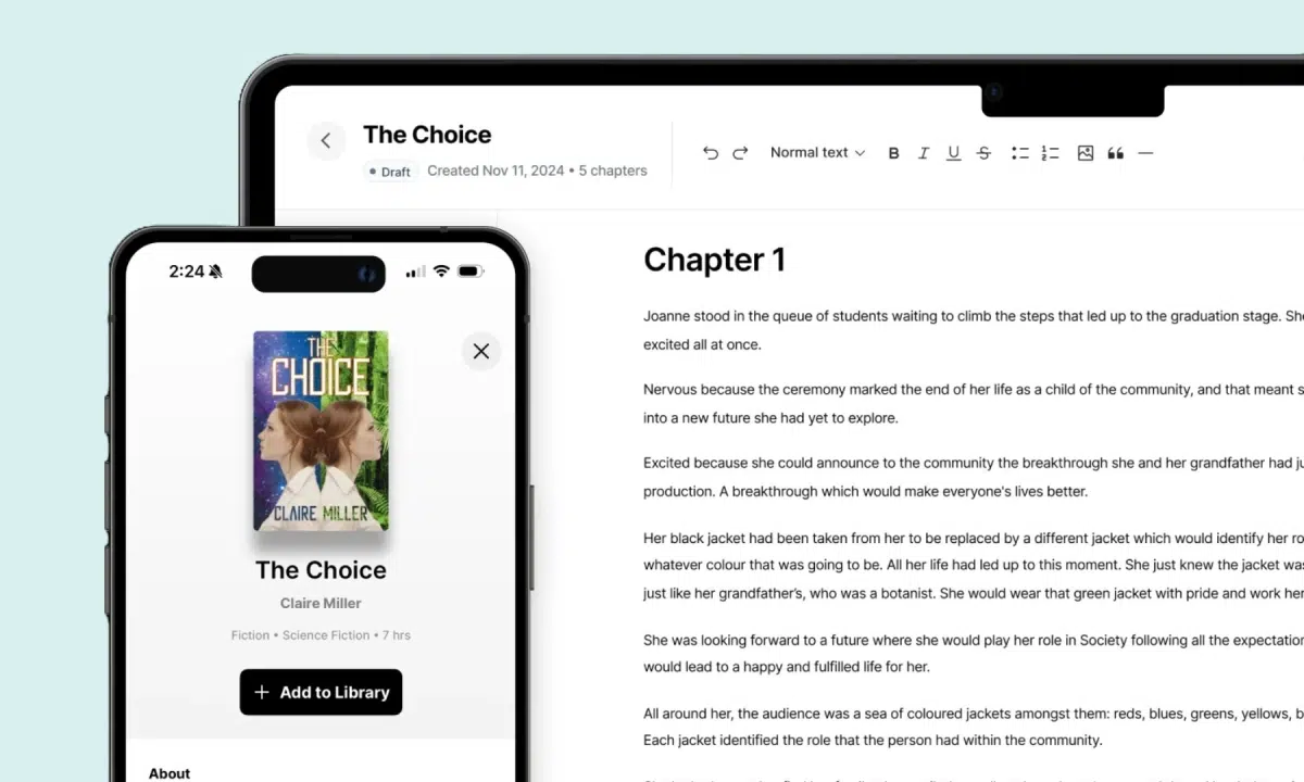 "AI revolutionizes audiobooks with ElevenLabs Reader, offering customizable narration and cost-effective production."