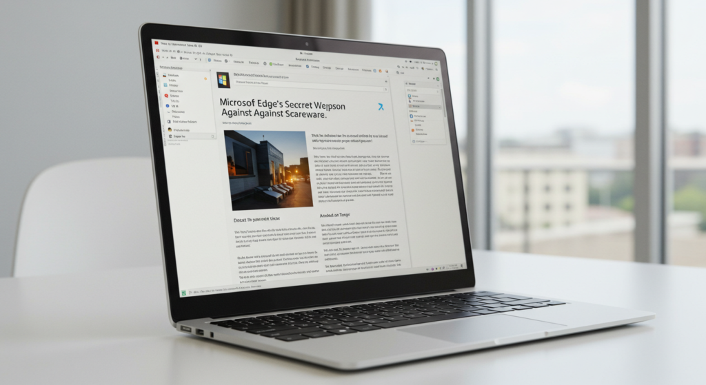 Discover how Microsoft Edge's new scareware blocker revolutionizes online security with real-time detection and machine learning. Stay protected from malicious pop-ups and fake alerts while browsing safely.