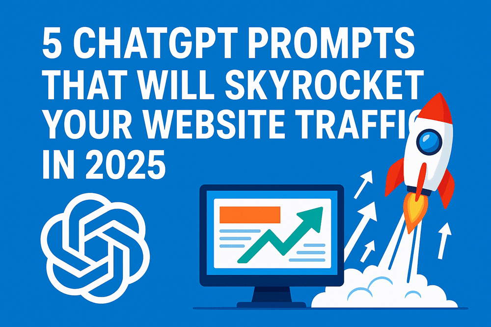 5 ChatGPT Prompts That Will Skyrocket Your Website Traffic in 2025