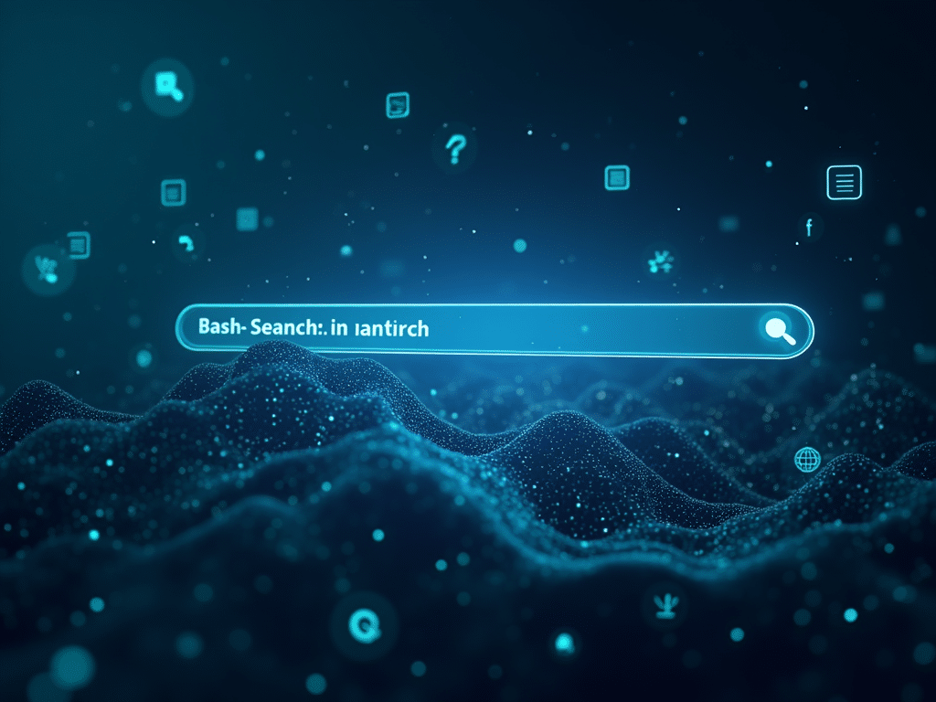 Illustration showing Google AI Mode transforming search, SEO strategies, and digital content, symbolizing the future of artificial intelligence in online search optimization and user experience.