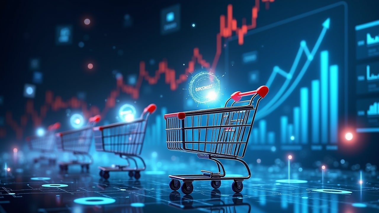 ChatGPT Shopping SEO Guide illustration showing Generative Engine Optimization (GEO) process for e-commerce products