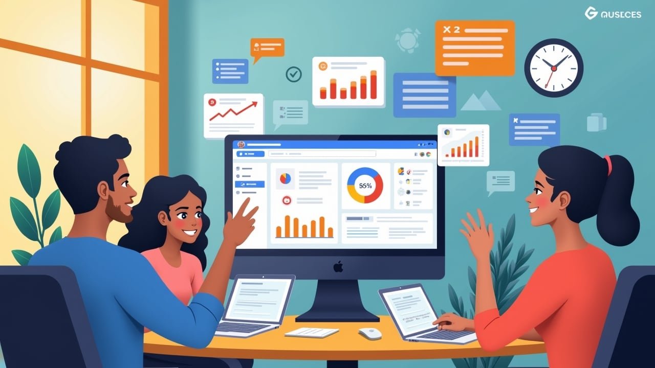 Screenshot of Google Small Business Resource Hub homepage featuring AI tools, expert tips, and resources for SMB growth in 2024